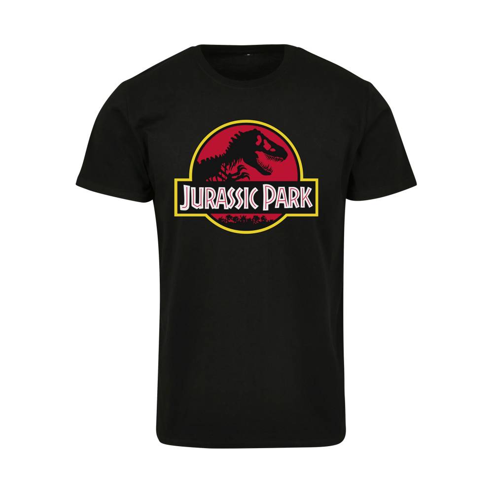 Merchcode Jurassic Park - Logo T-shirt Homme - Noir